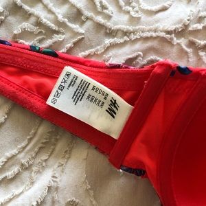 H&M floral bikini top 36C